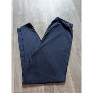 Vtg Extra Touch Navy Blue Elastic Waist Stretch  Pants Womens Size 20w